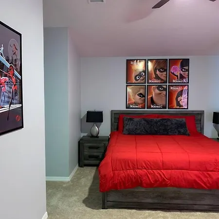 Minutes To Disney! Spacious Home W/ Private Pool, Themed Rooms! Orlando Exterior photo